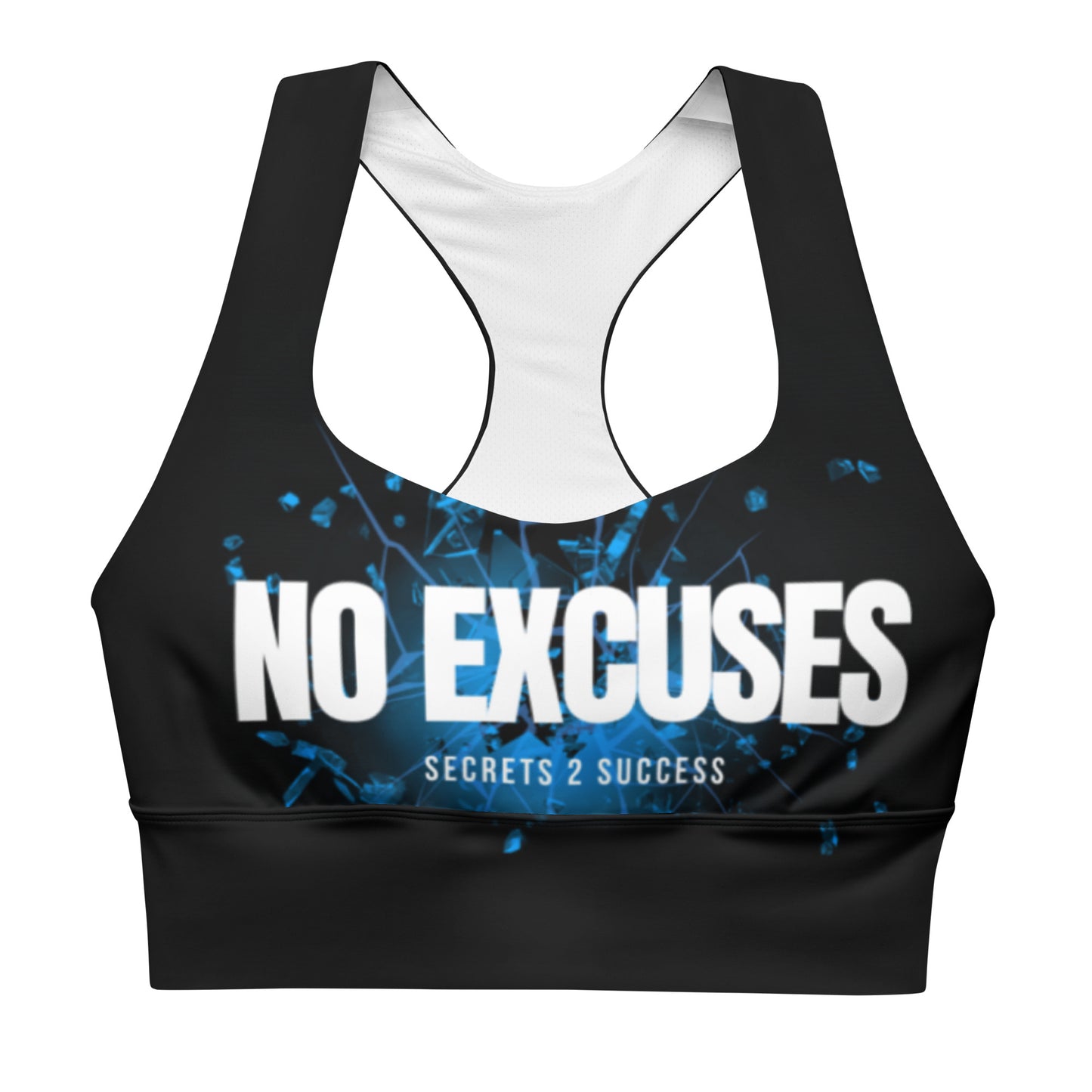 No excuses Longline sports bra