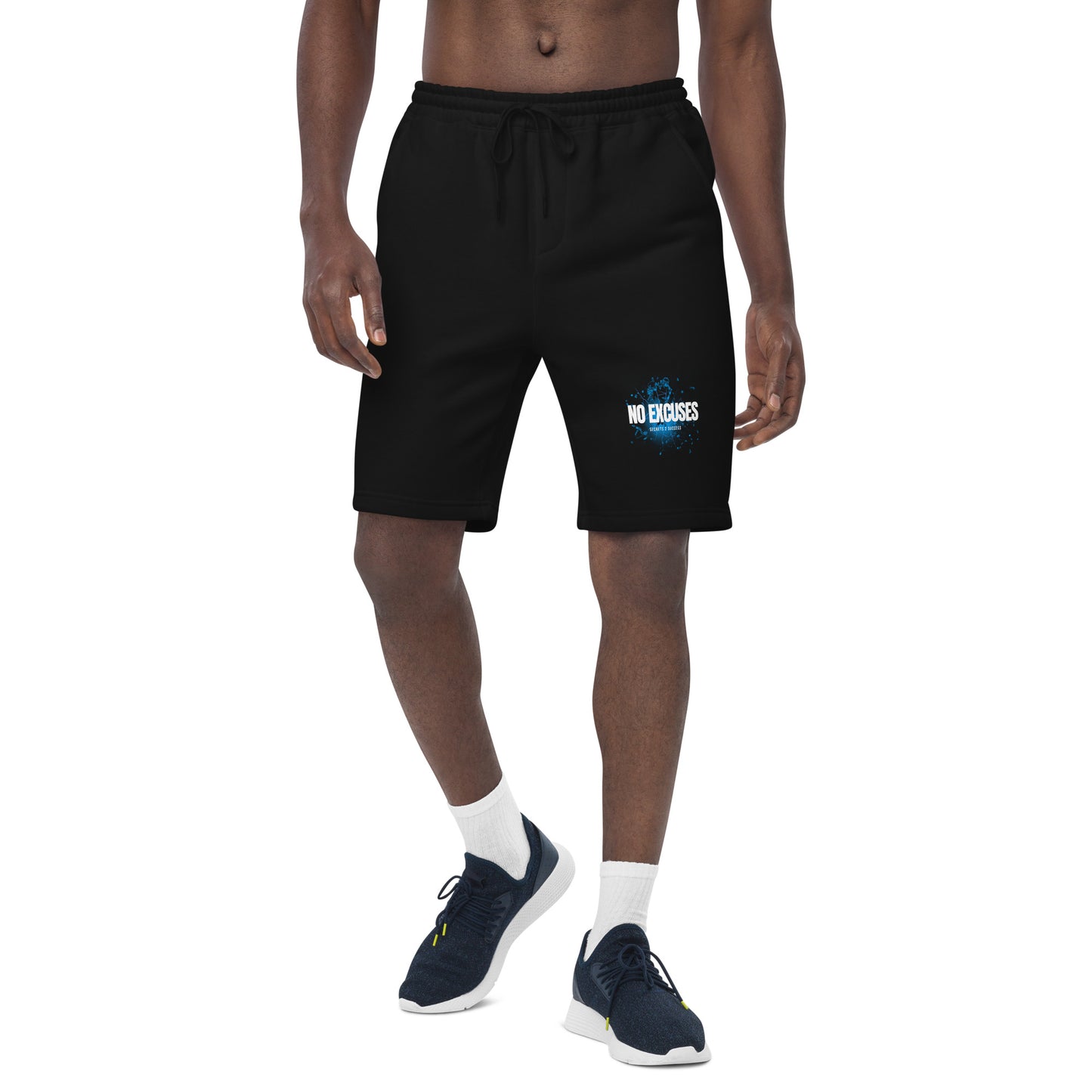 NO EXCUSES Men's fleece shorts