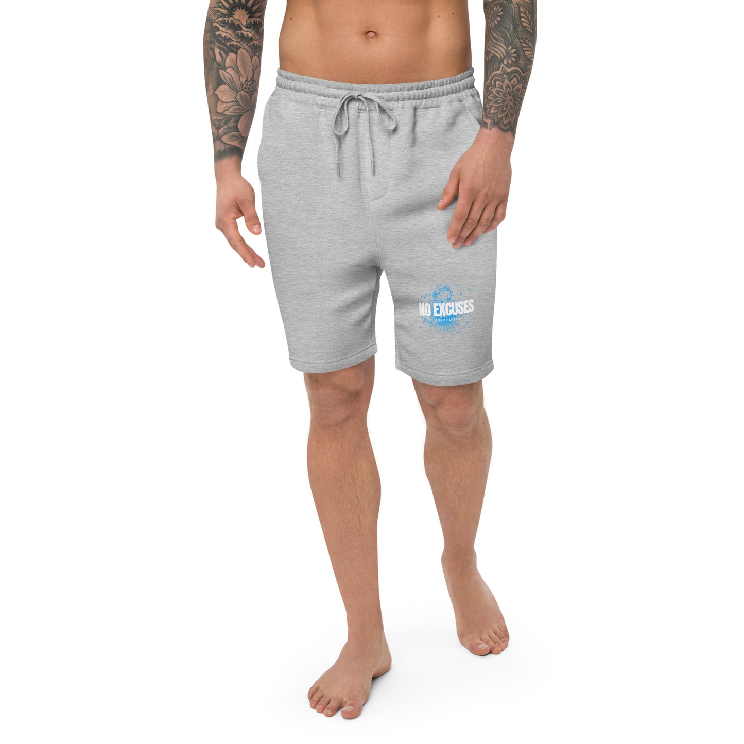 NO EXCUSES Men's fleece shorts