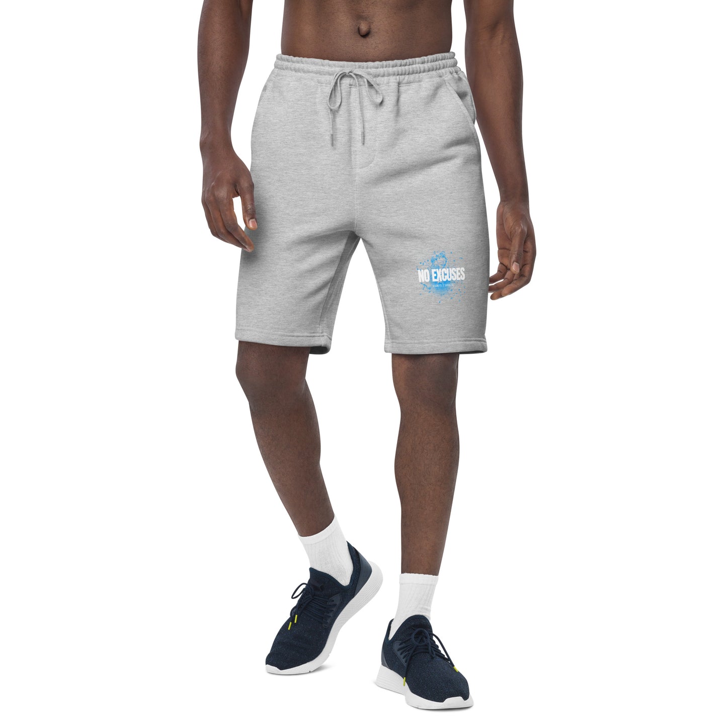 NO EXCUSES Men's fleece shorts