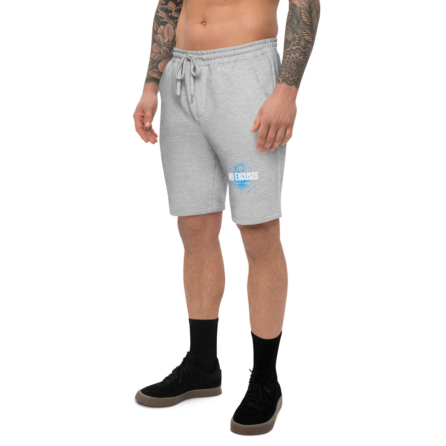 NO EXCUSES Men's fleece shorts