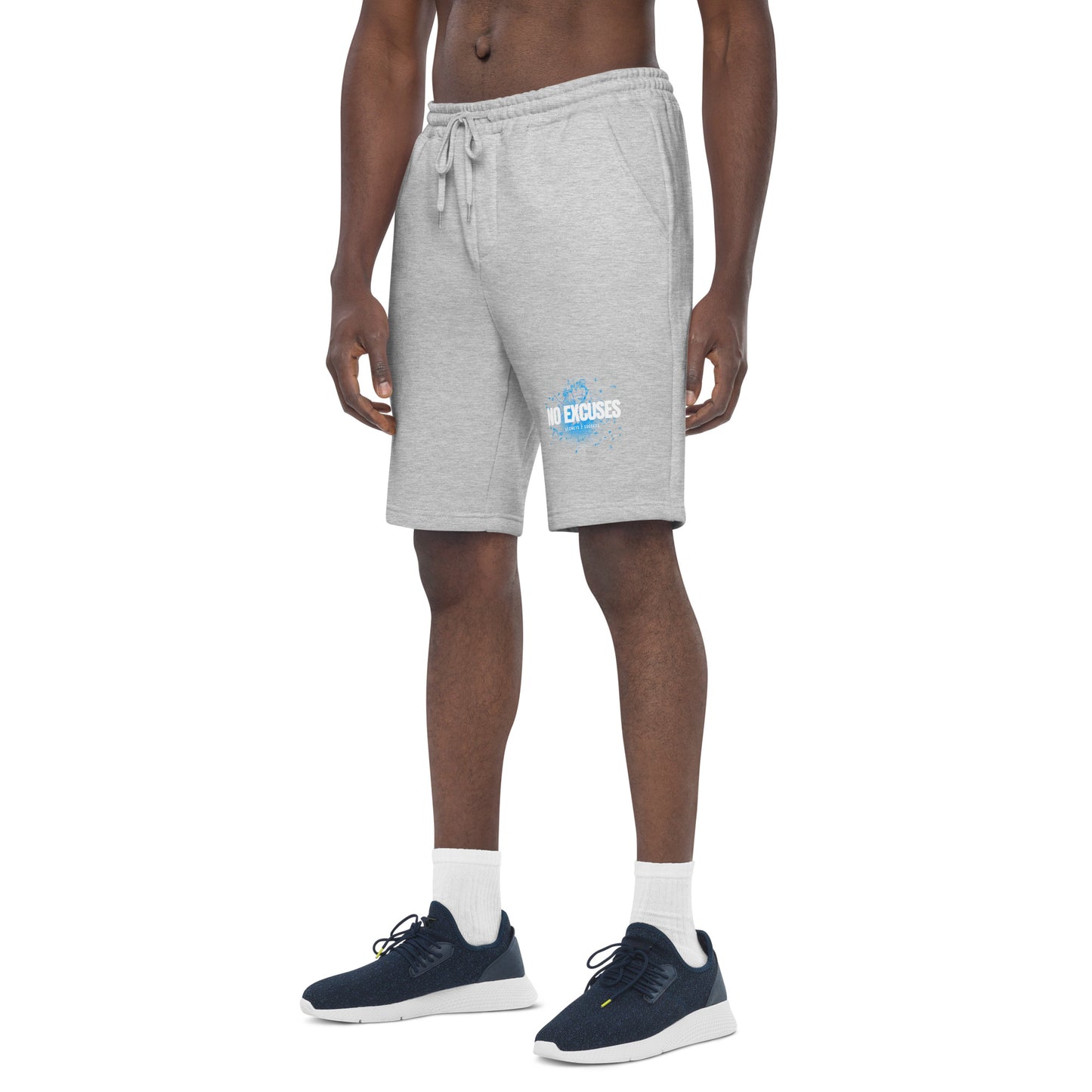 NO EXCUSES Men's fleece shorts