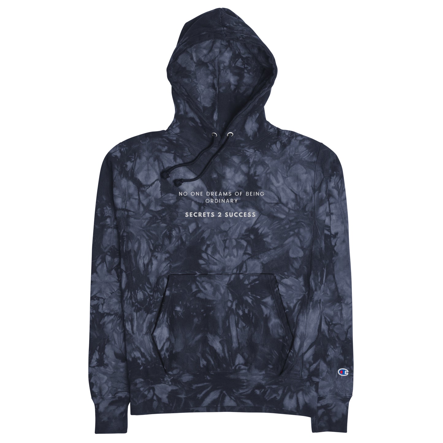 ORDINARY Unisex Champion tie-dye hoodie